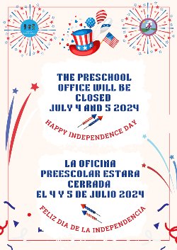 fourth of July flyer